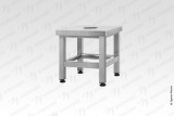 Подставка для кипятильника ПДКп - 400*400*400 "Profi Inox"